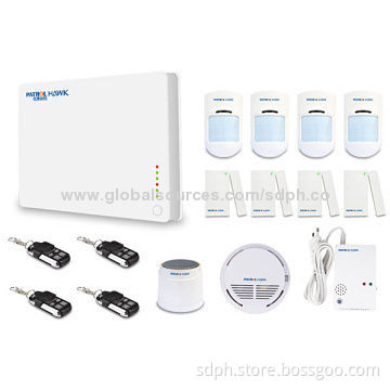 3G Alarm System with Delay Alarm Function, 12 Wireless and 2 Wired ZonesNew